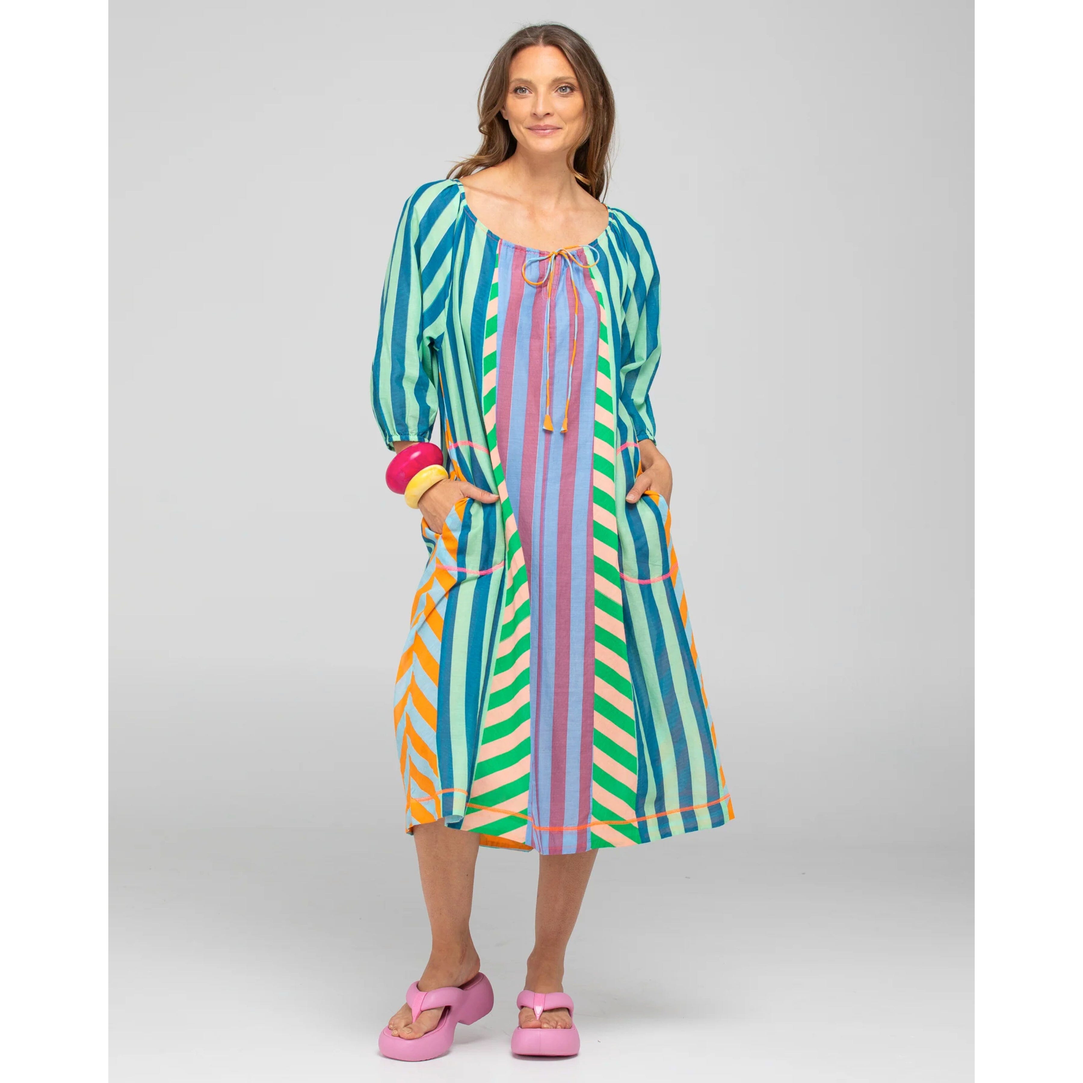 Boom Shankar Lucia Dress - Capri Spliced Boom Shankar