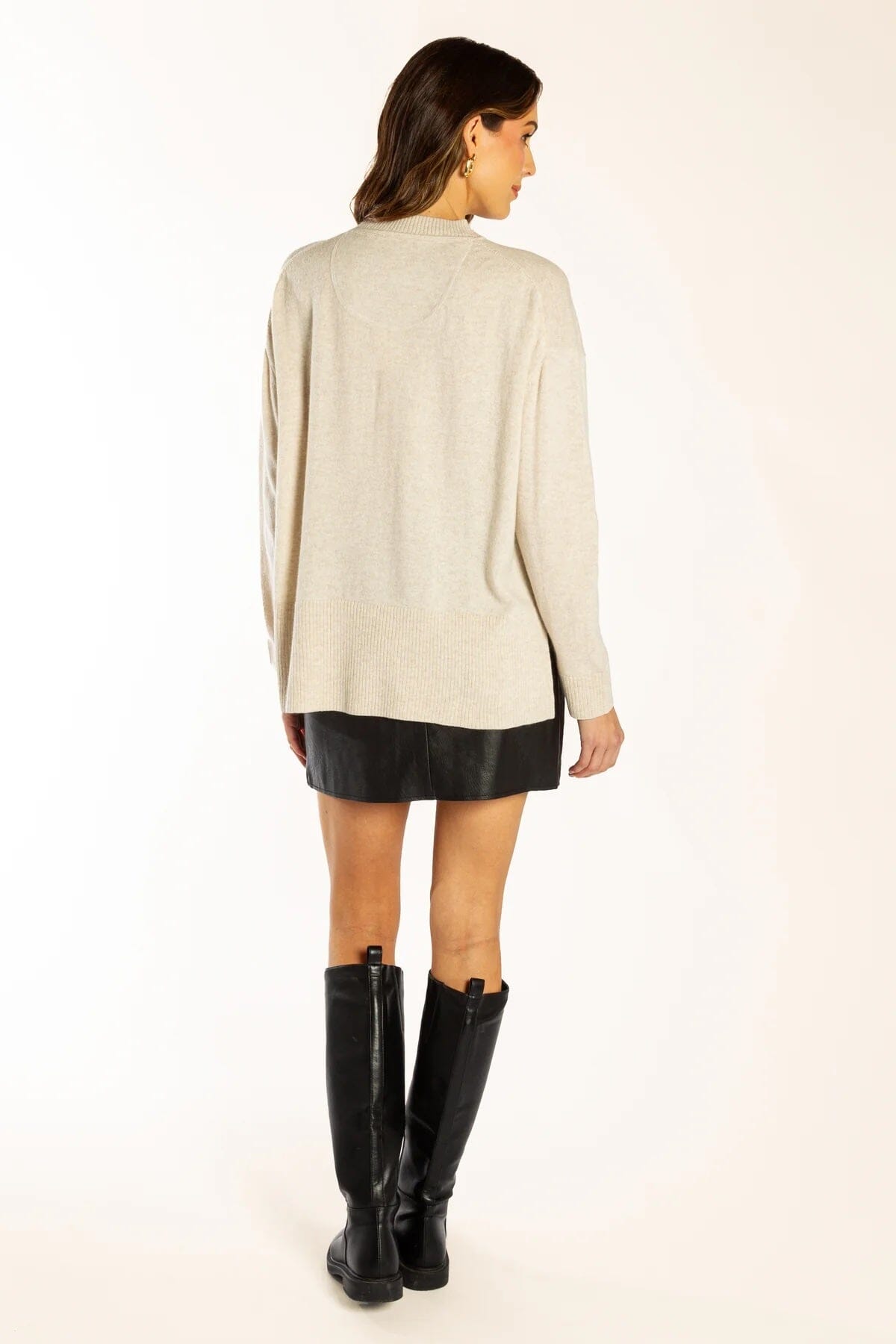 Bow & Arrow Classic Crew Neck - Oatmeal Bow & Arrow
