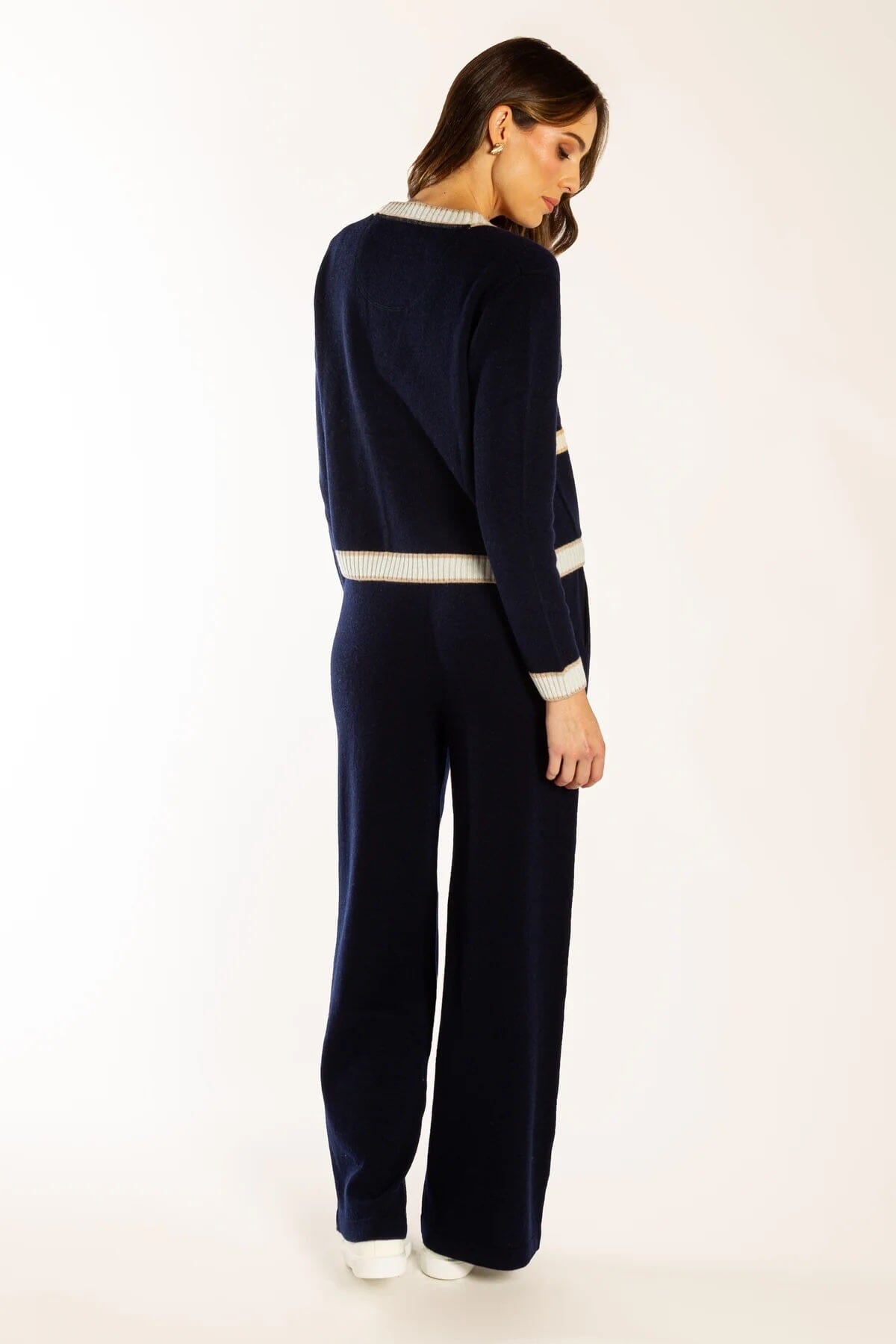 Bow & Arrow Short Cardigan - Navy Bow & Arrow