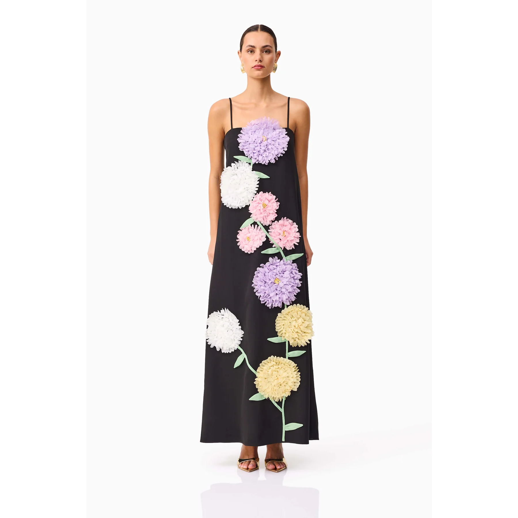 Elliatt Buttercup Maxi Dress - Black