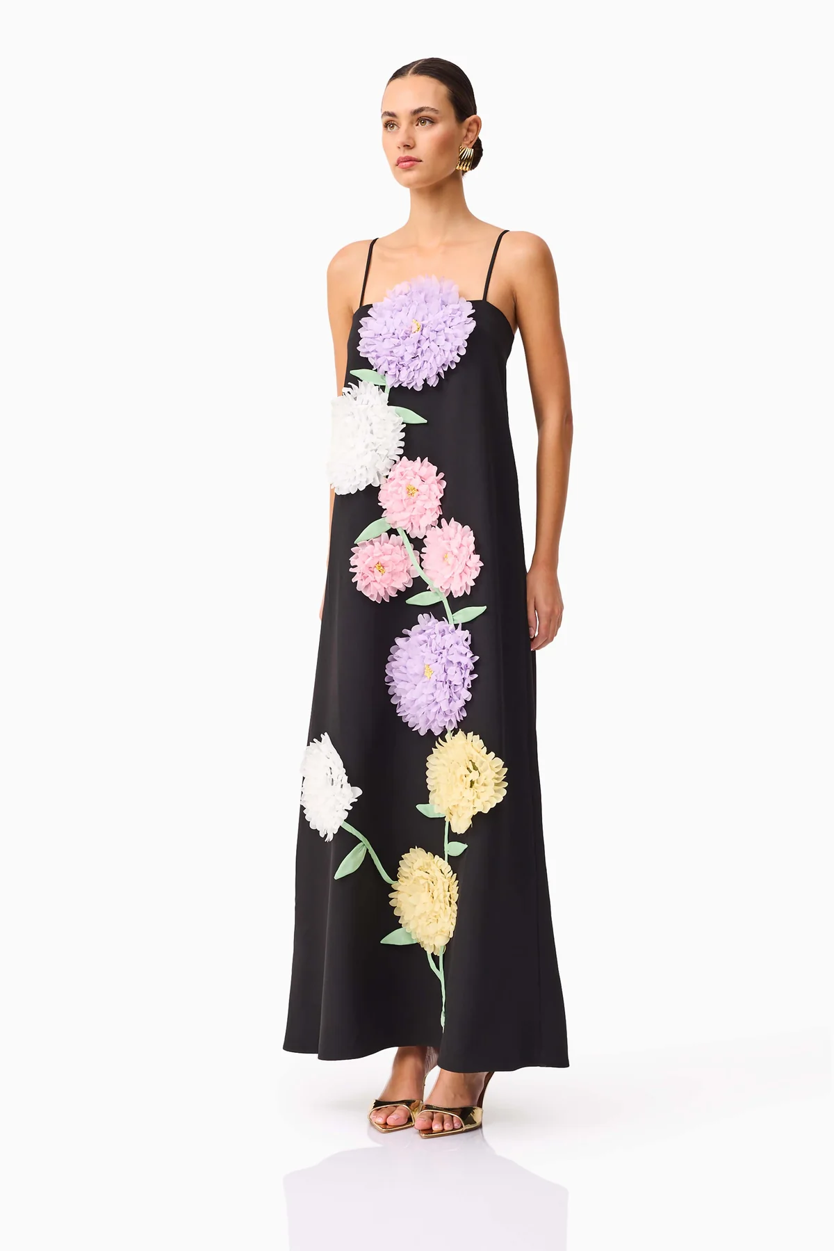Elliatt Buttercup Maxi Dress - Black