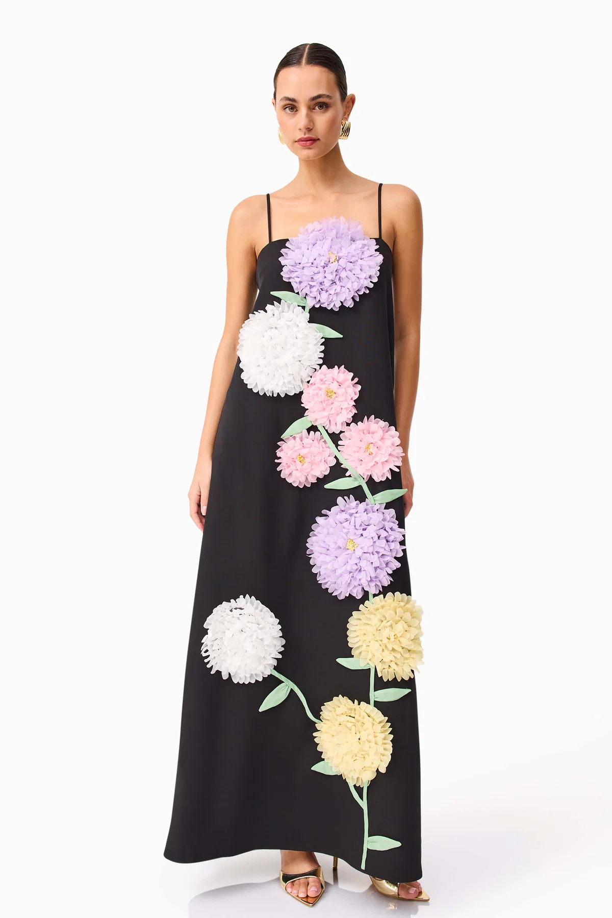 Elliatt Buttercup Maxi Dress - Black