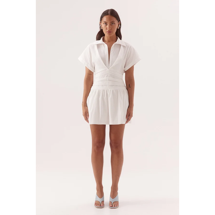 Sovere Lyra Mini Dress - Chalk