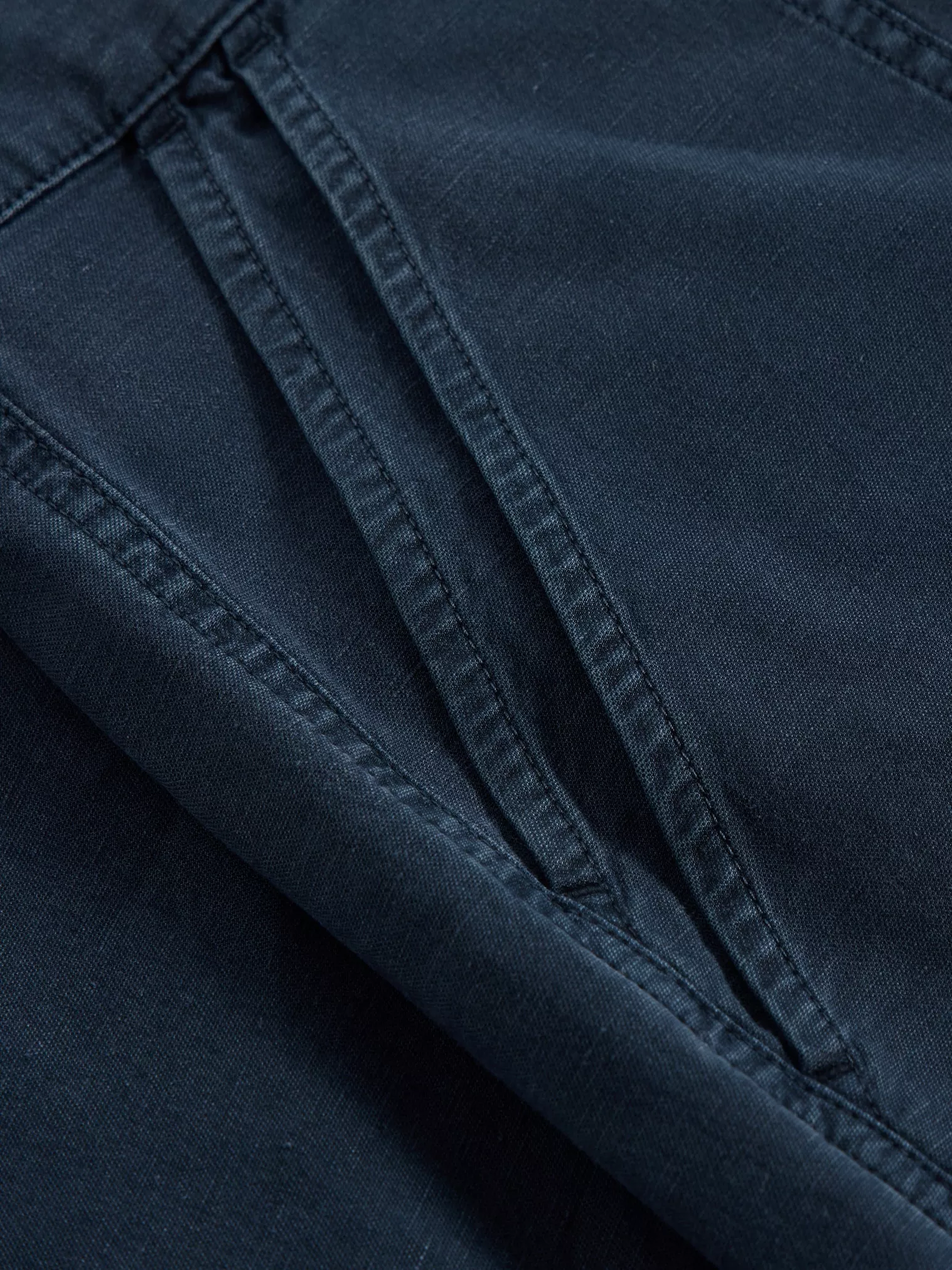 White Stuff Twister Chino Trouser - Dark Navy White Stuff