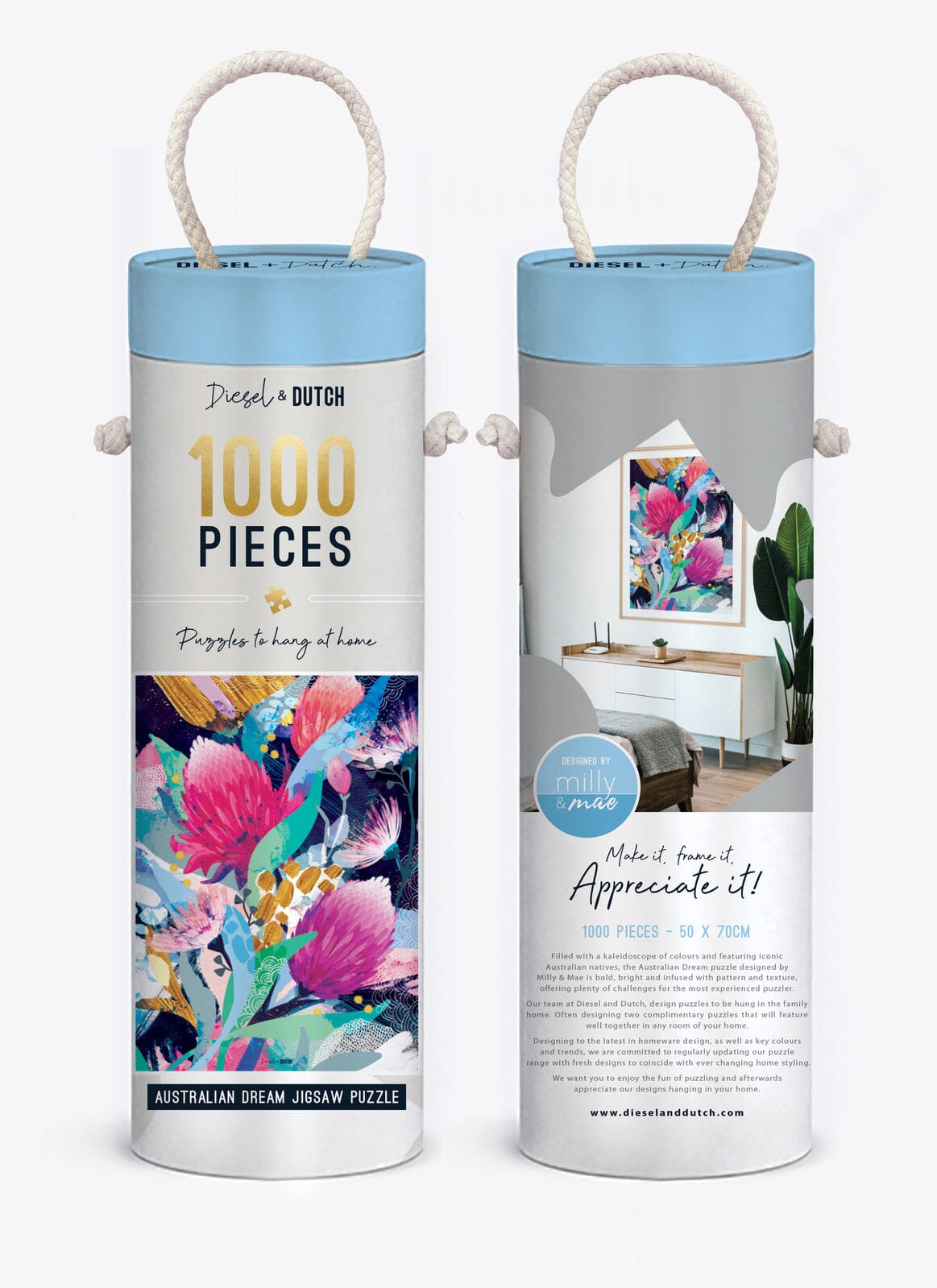 Diesel & Dutch Australian Dream 1000pc Wall Jigsaw Puzzle Diesel & Dutch