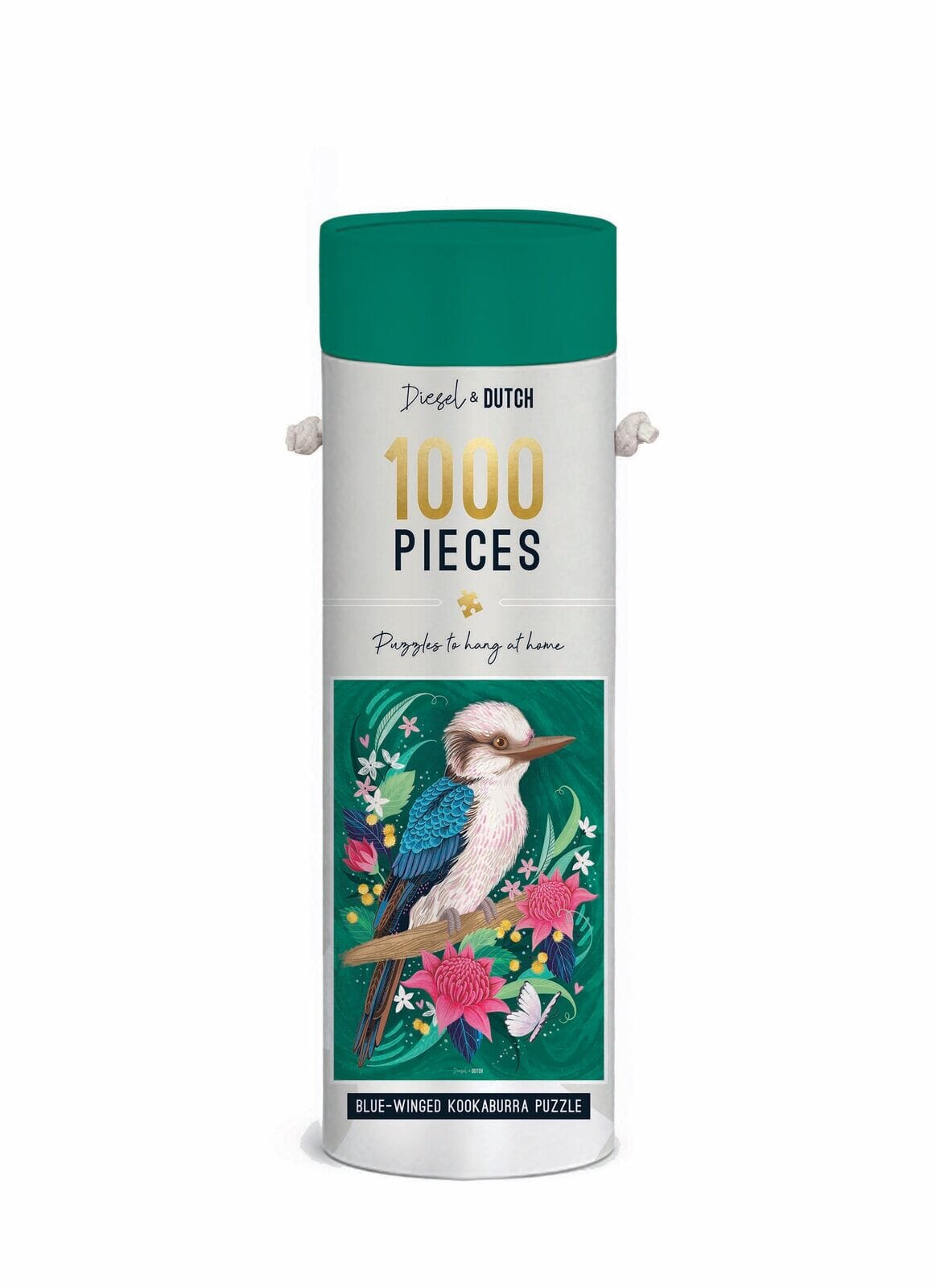 Diesel & Dutch Blue-Winged Kookaburra 1000pc Wall Jigsaw Puzzle Diesel & Dutch