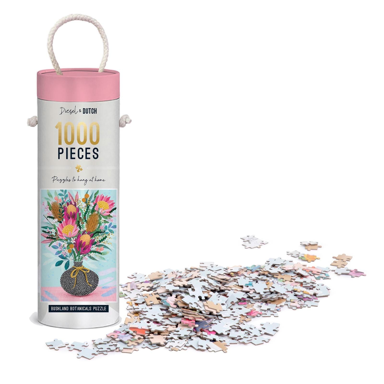 Diesel & Dutch Bushland Botanicals 1000pc Wall Jigsaw Puzzle Diesel & Dutch