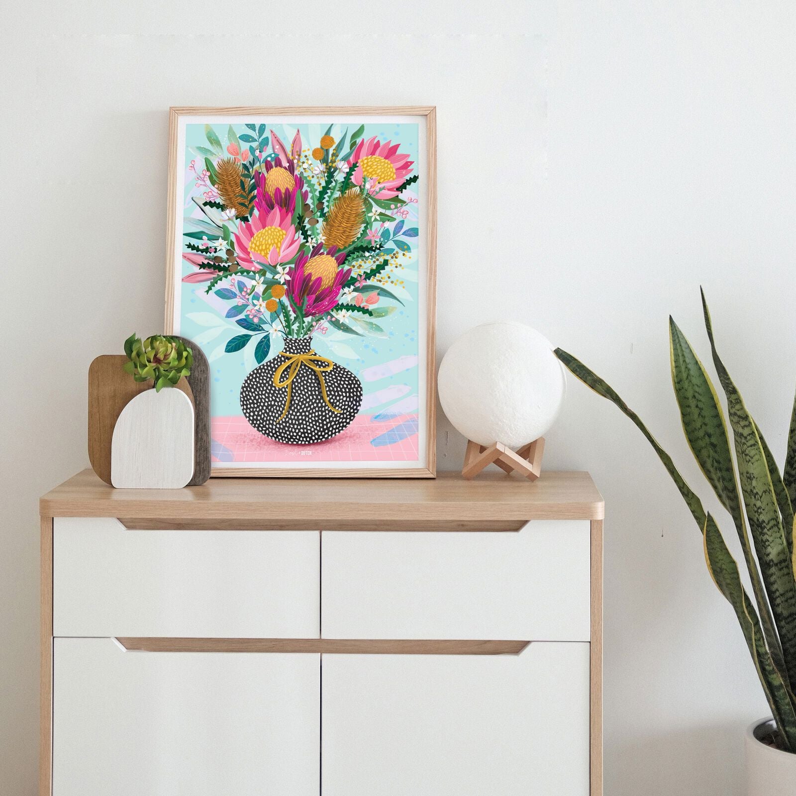 Diesel & Dutch Bushland Botanicals 1000pc Wall Jigsaw Puzzle Diesel & Dutch