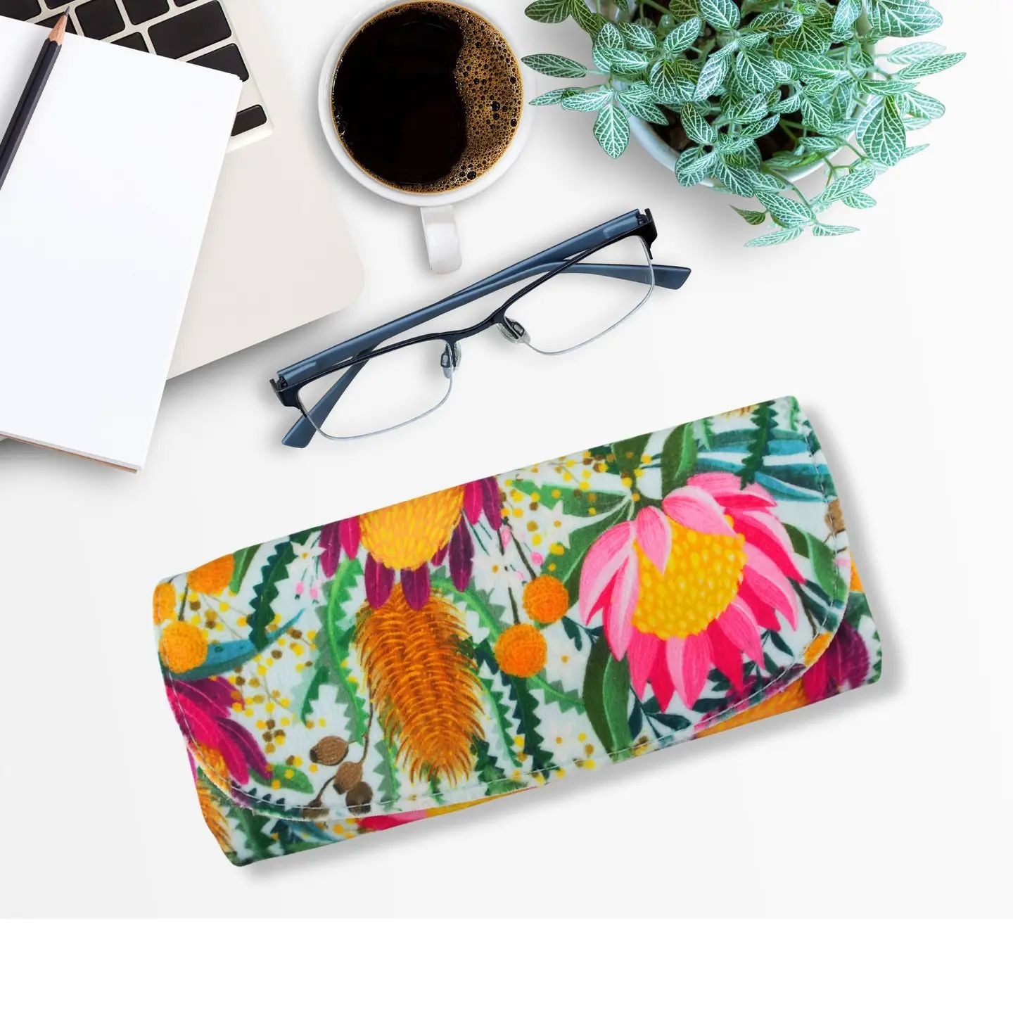 Diesel & Dutch Bushland Botanicals Velour Glasses Case Glasses Case Diesel & Dutch 