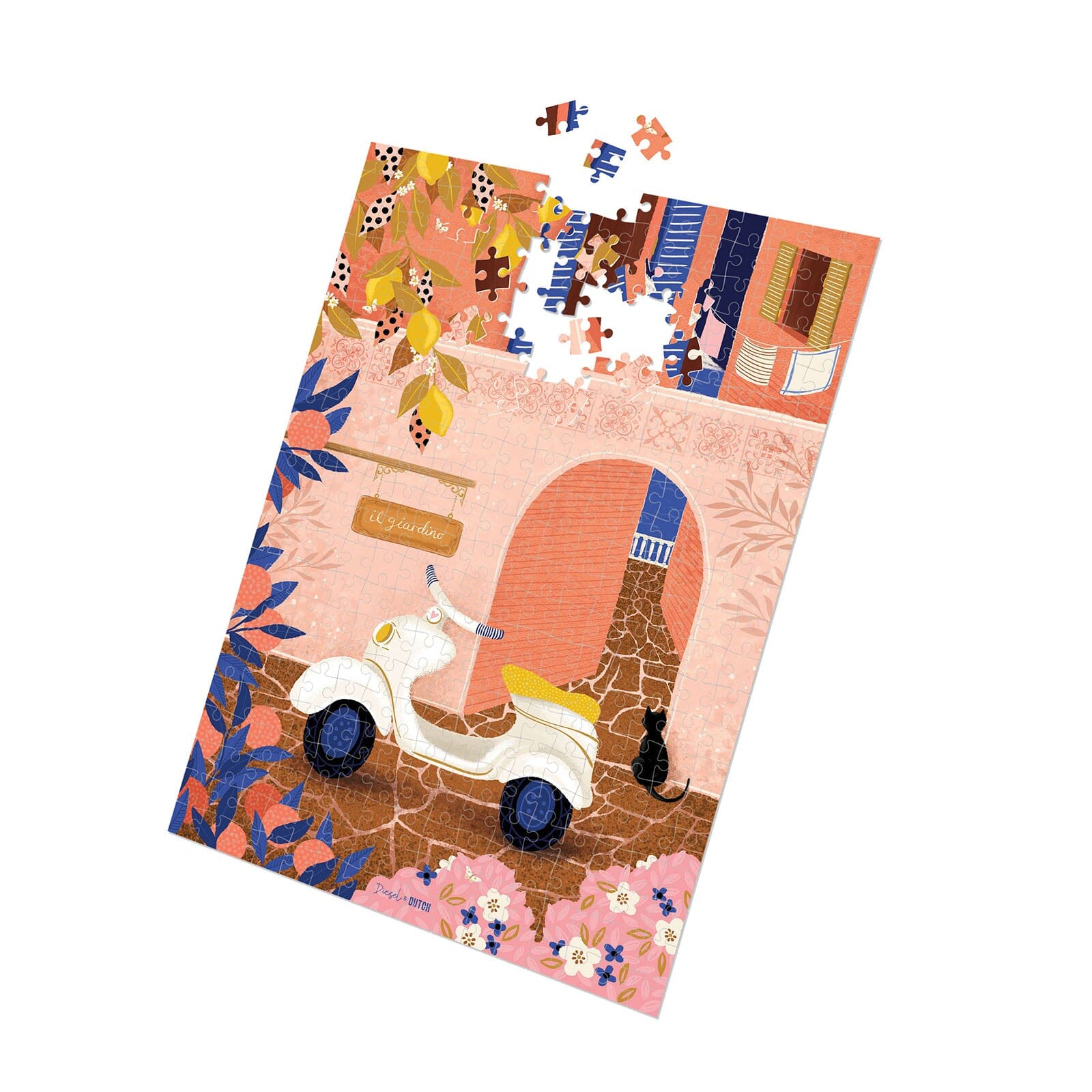 Diesel & Dutch IL Giardino 1000pc Wall Jigsaw Puzzle Diesel & Dutch