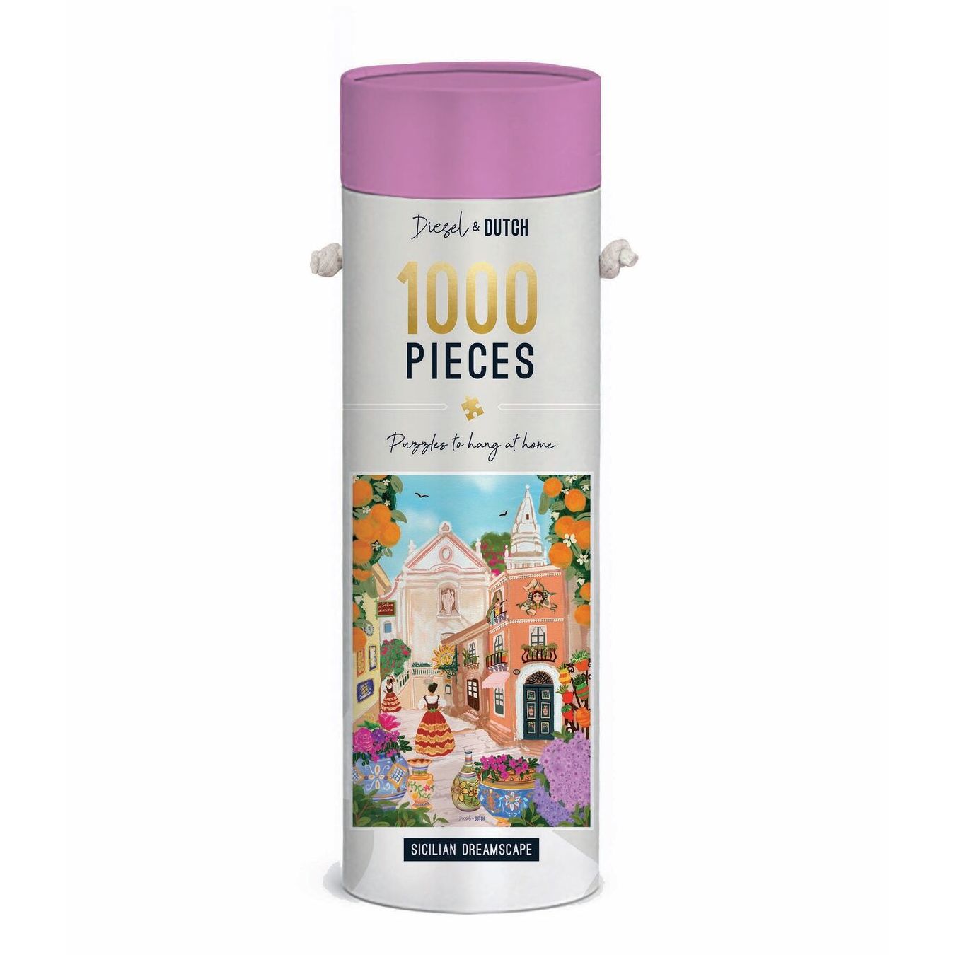 Diesel & Dutch Sicilian Dreamscape 1000pc Wall Jigsaw Puzzle Diesel & Dutch