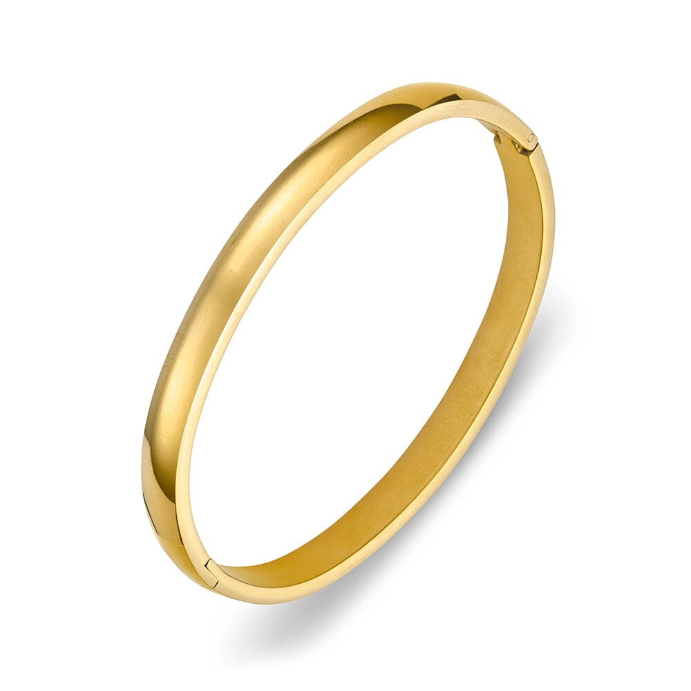 DPI Seren stainless steel half round clip-on bangle bracelet Bracelet DPI Jewellery 