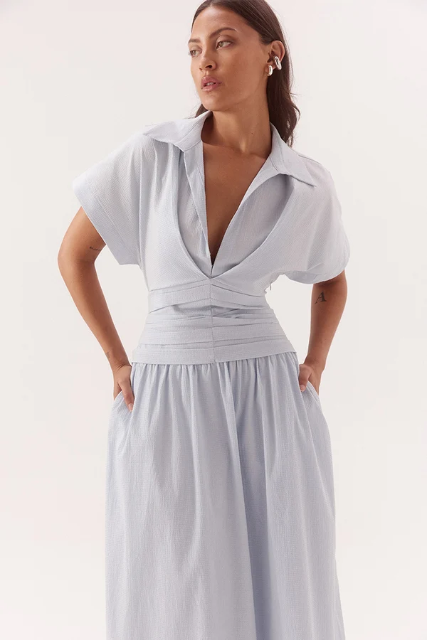 Sovere Lyra Dress - Sky