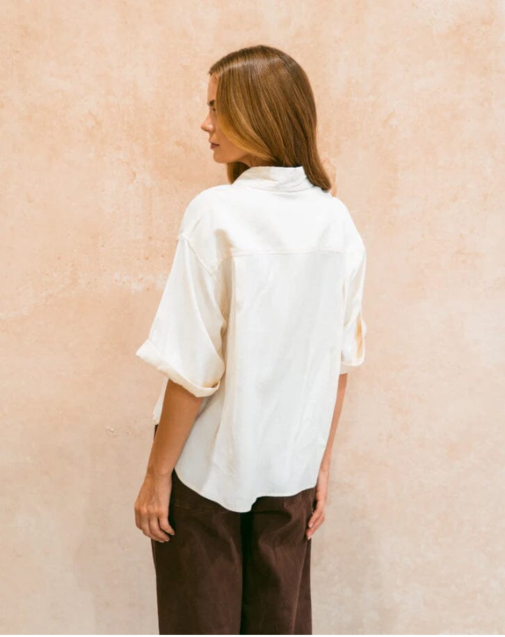 Ebby & I Oasis Neutral Shirt - Cream Ebby & I