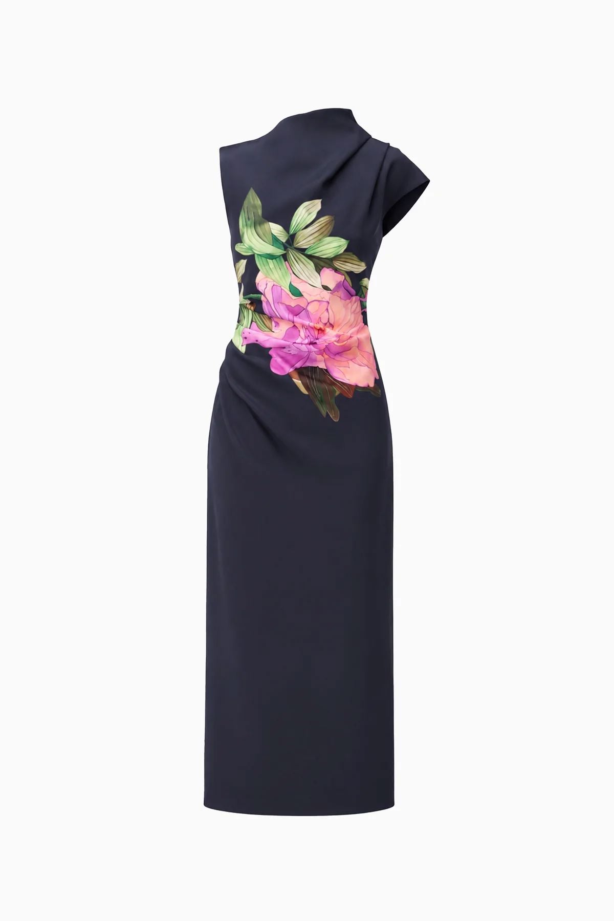 Elliatt Azelie Asymetrical Gown - Black Gown Elliatt 