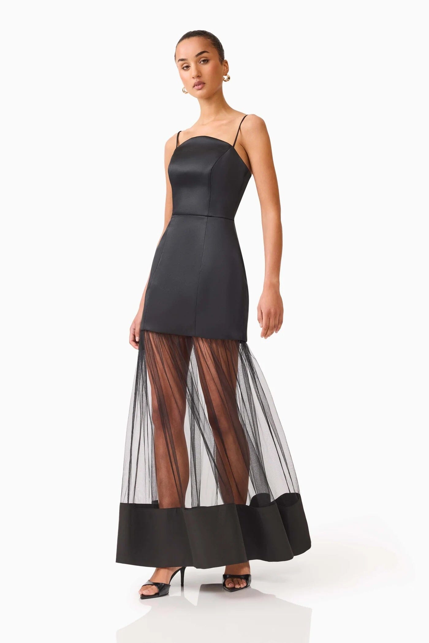 Elliatt Marcella Strapless Gown - Black Elliatt