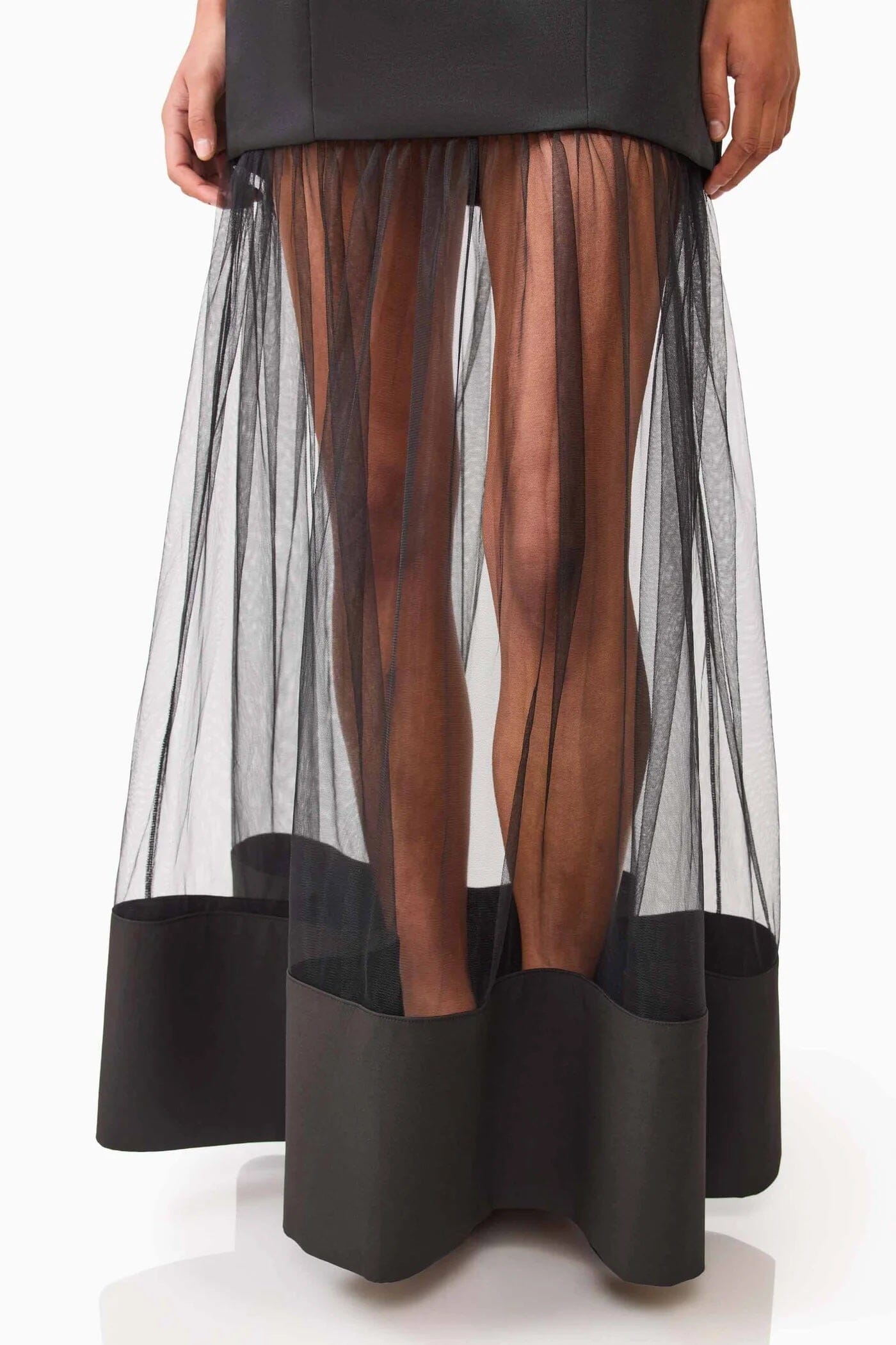 Elliatt Marcella Strapless Gown - Black Elliatt