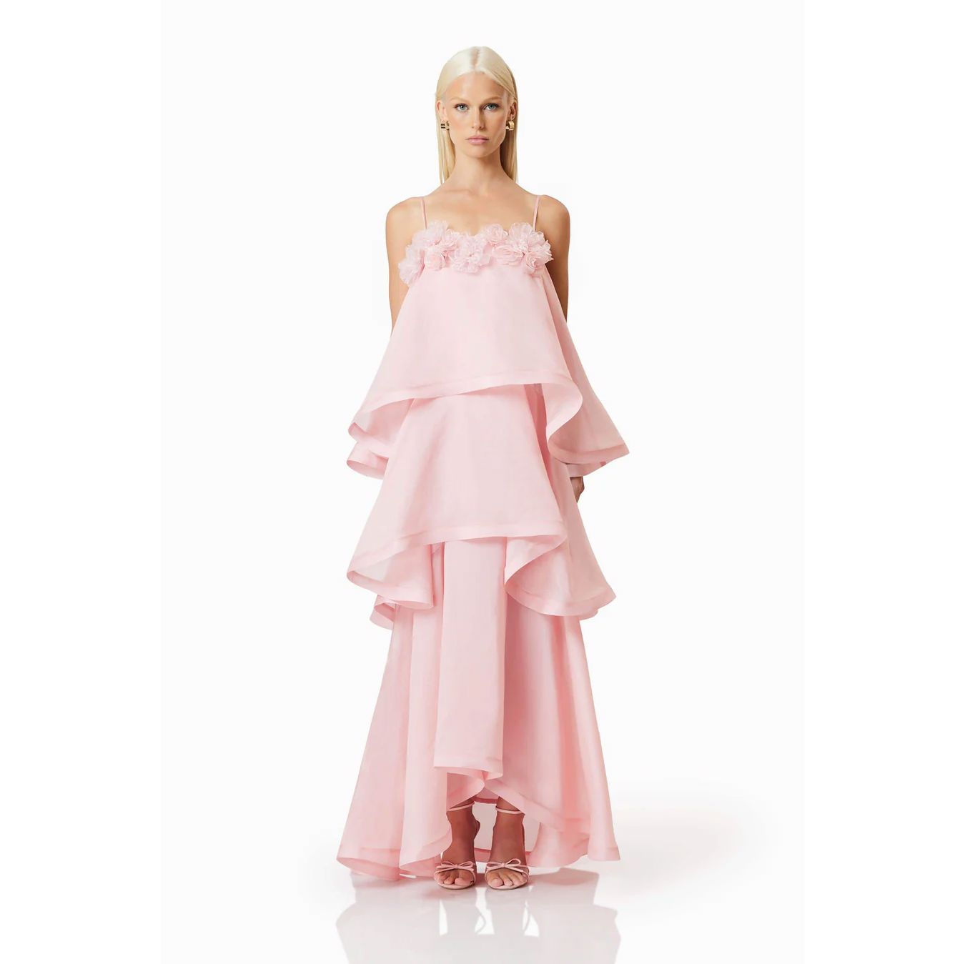 Elliatt Swallowtail Day To Night Maxi Dress - Pink Elliatt