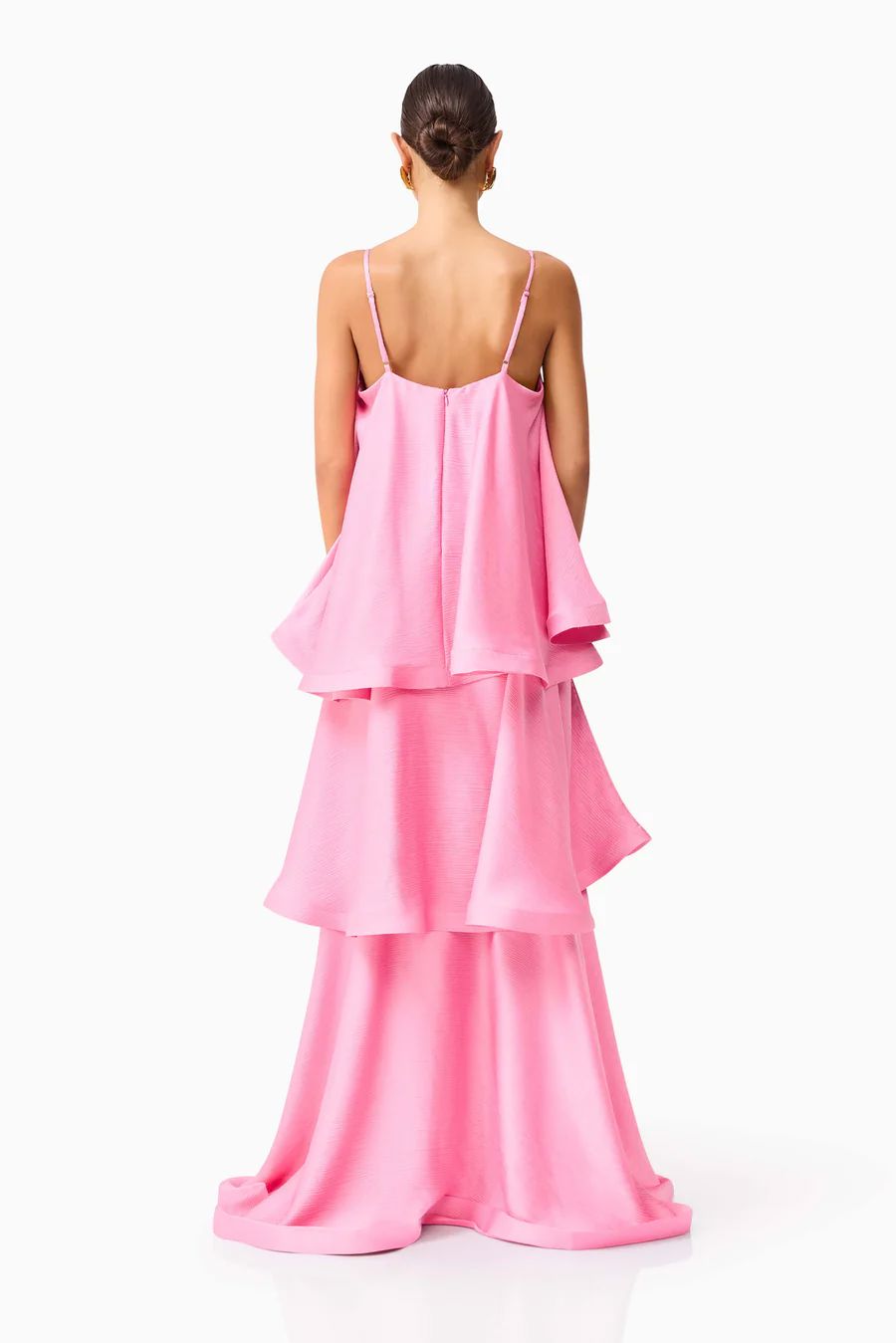 Elliatt Tilly Tiered Maxi Dress - Pink Elliatt