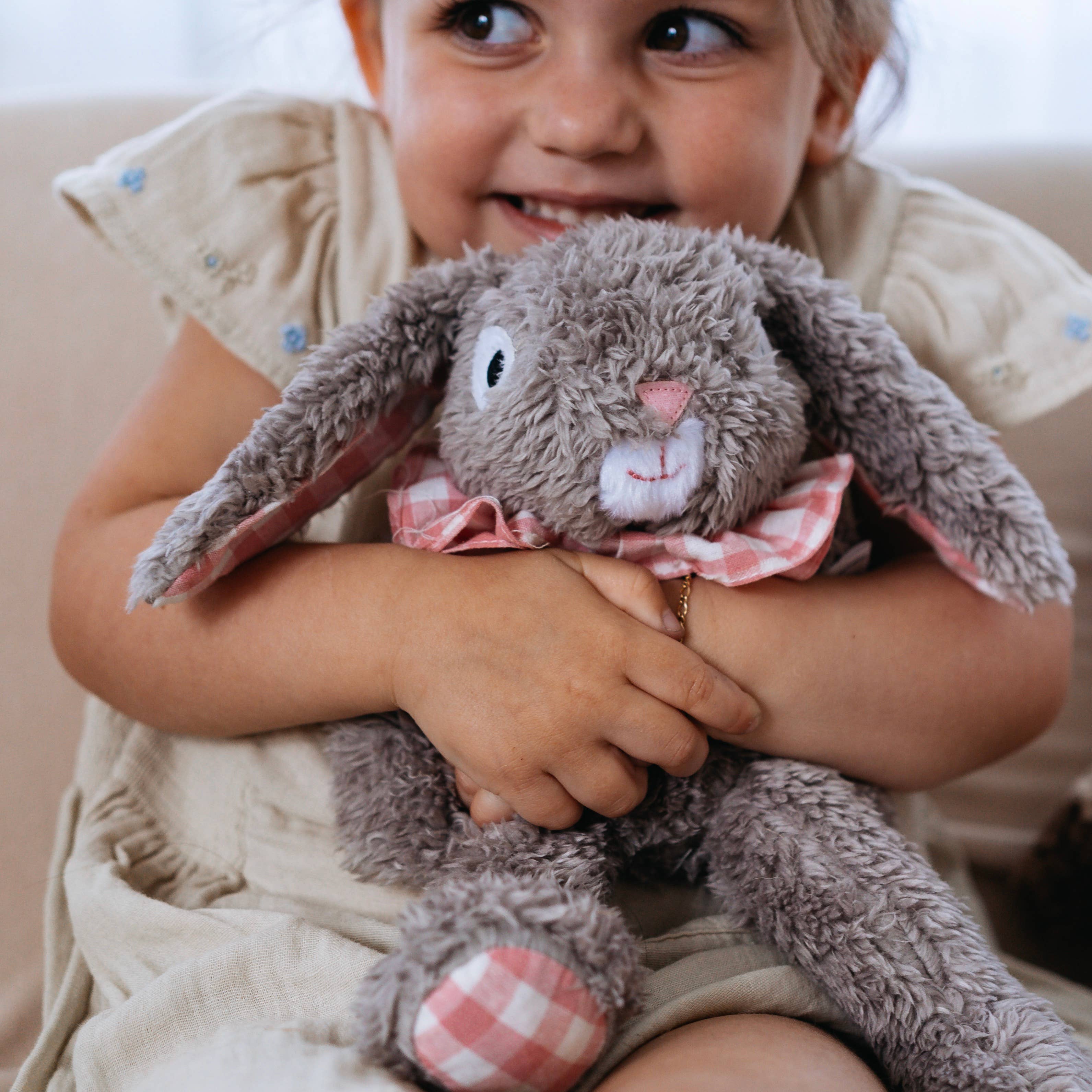 Eloise rabbit - medium | soft toy Plush Toy and the little dog laughed 