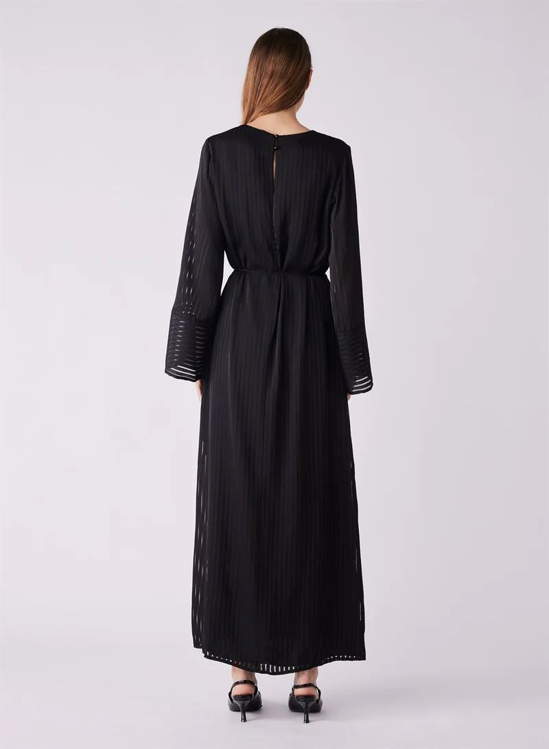 Esmaee Nightfall Midi Dress- Black Esmaee