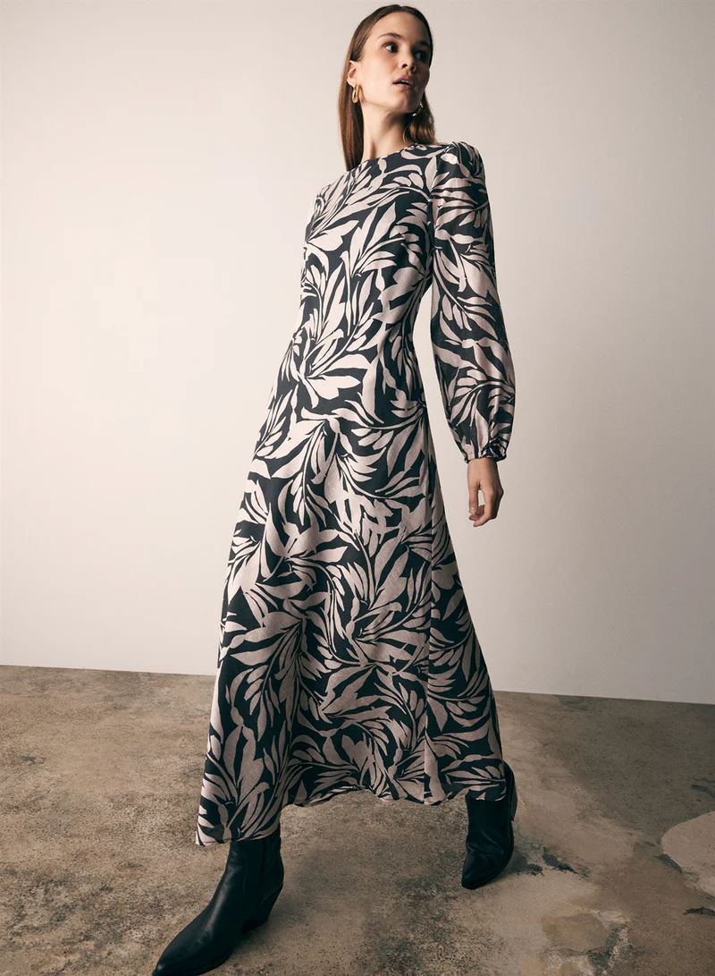 Esmaee Symphony Midi Dress - Symphony Print Esmaee