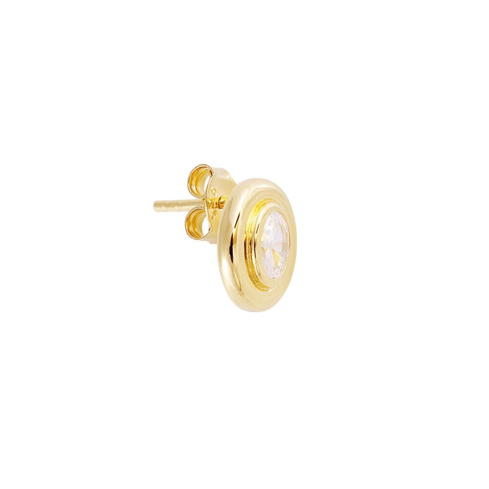 Fairley Bezel Set Oval Studs Fairley