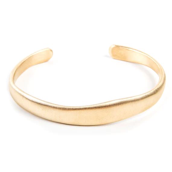 Fairley Brushed Skinn Cuff - Gold Fairley