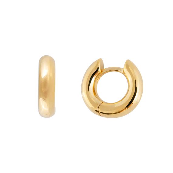 Fairley Chunky Maxi Hoops - Gold Fairley