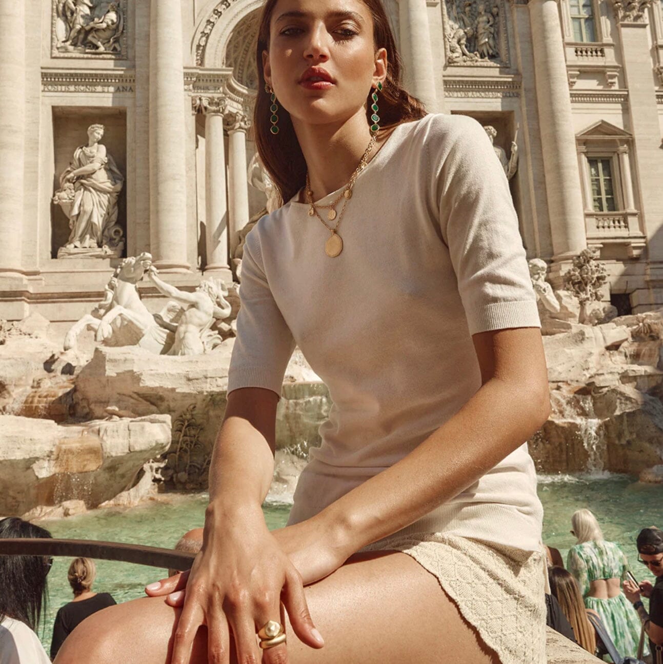 Fairley Matte Gold Ring Eclectic House