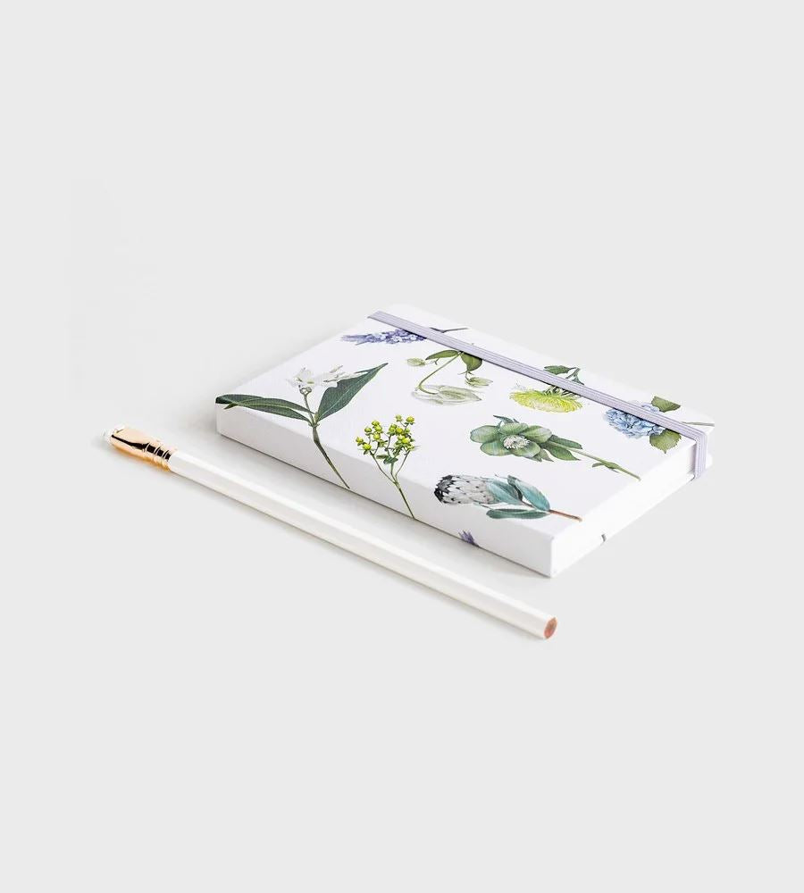 Father Rabbit Hardcover Notebook - Botanical Father Rabbit