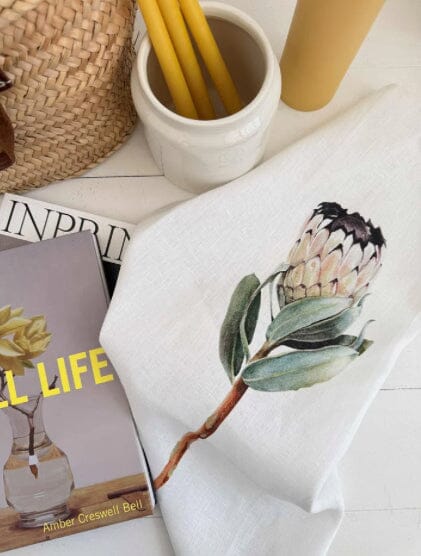 Father Rabbit Tea Towel - Protea Father Rabbit