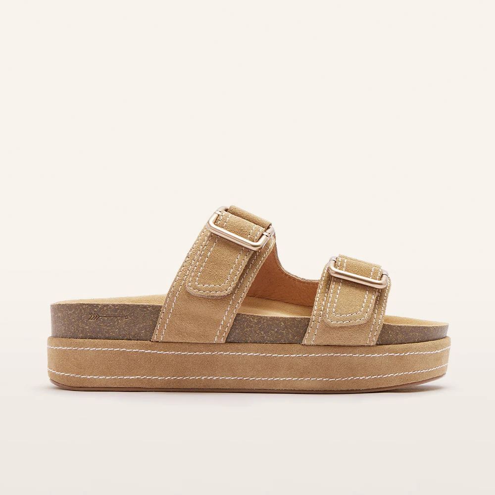 Frankie4 Bennett Slide - Barley Suede Frankie4