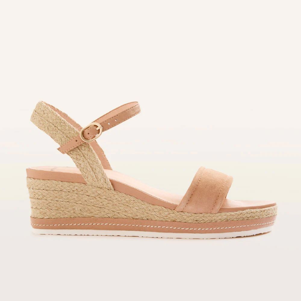 Frankie4 Harris Wedges - Camel Suede Frankie4