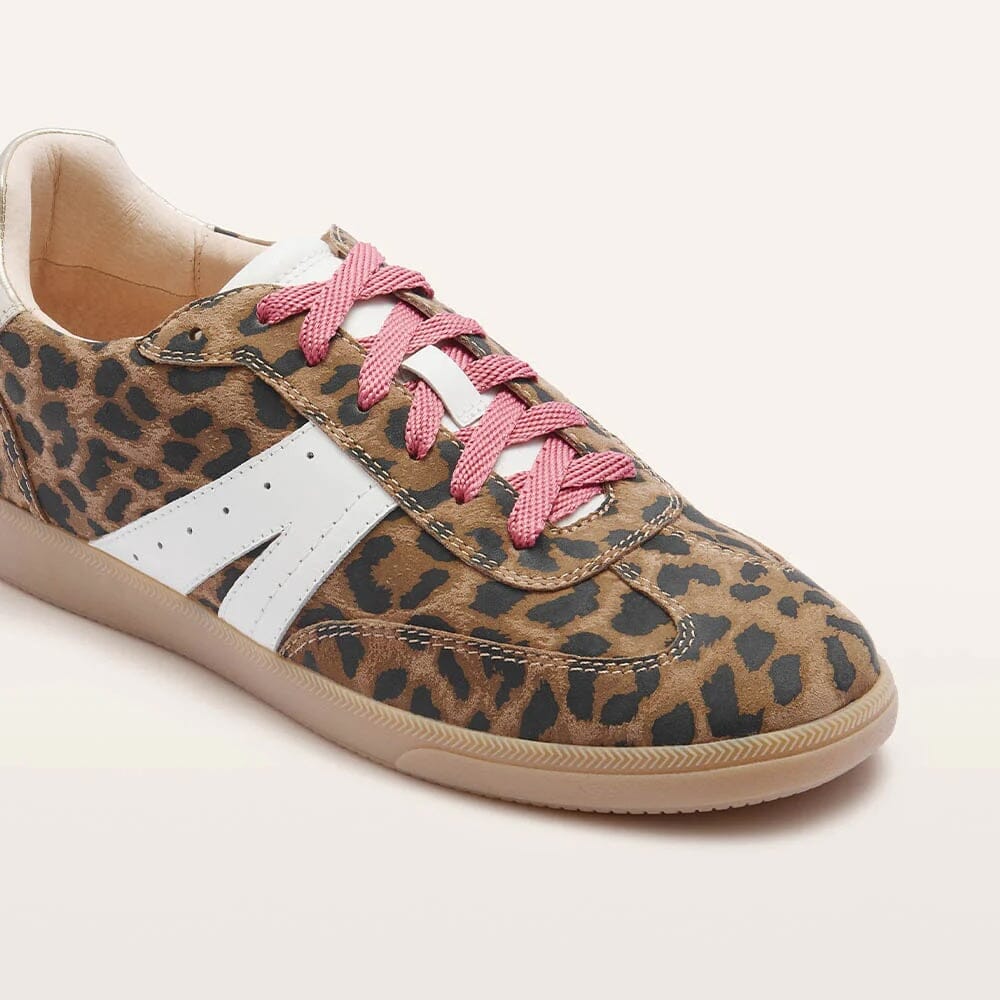Frankie4 Levi - Leopard Print Suede Women's Sneakers Frankie4 