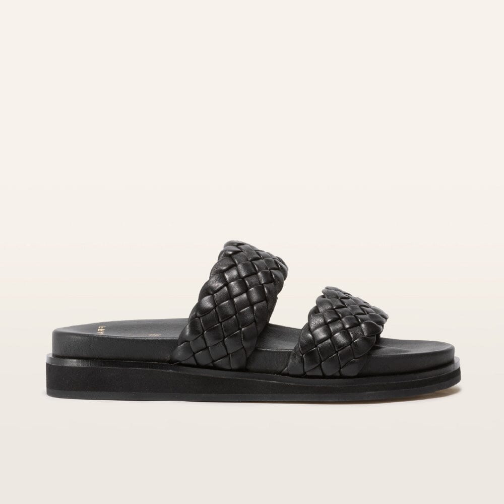 Frankie4 Malone Slide - Black Weave Frankie4