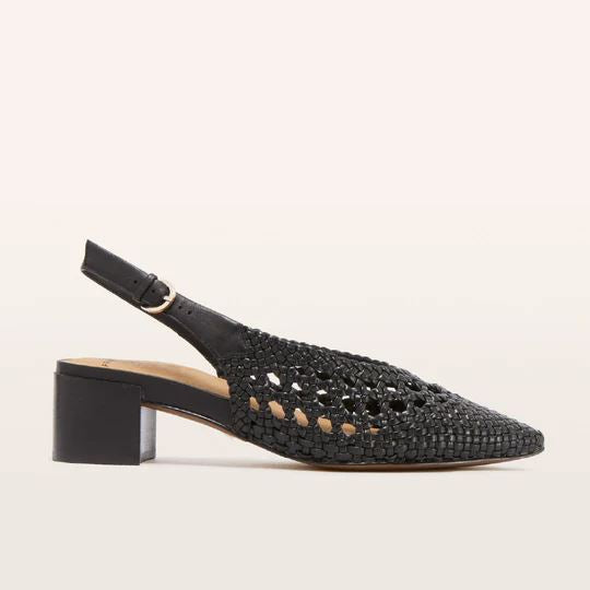 Frankie4 Mendes Heel - Black Weave Frankie4