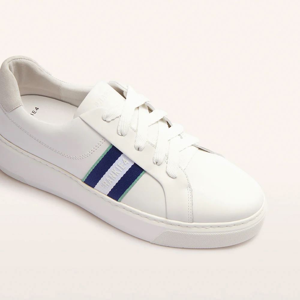 Frankie4 Riley Sneaker - White/Navy Frankie4