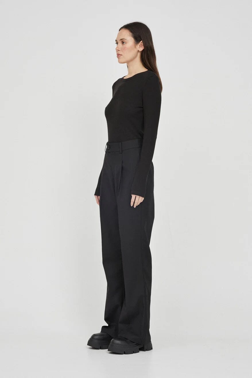 Friend of Audrey Banks Tailored Trouser- Black Friend Of Audrey