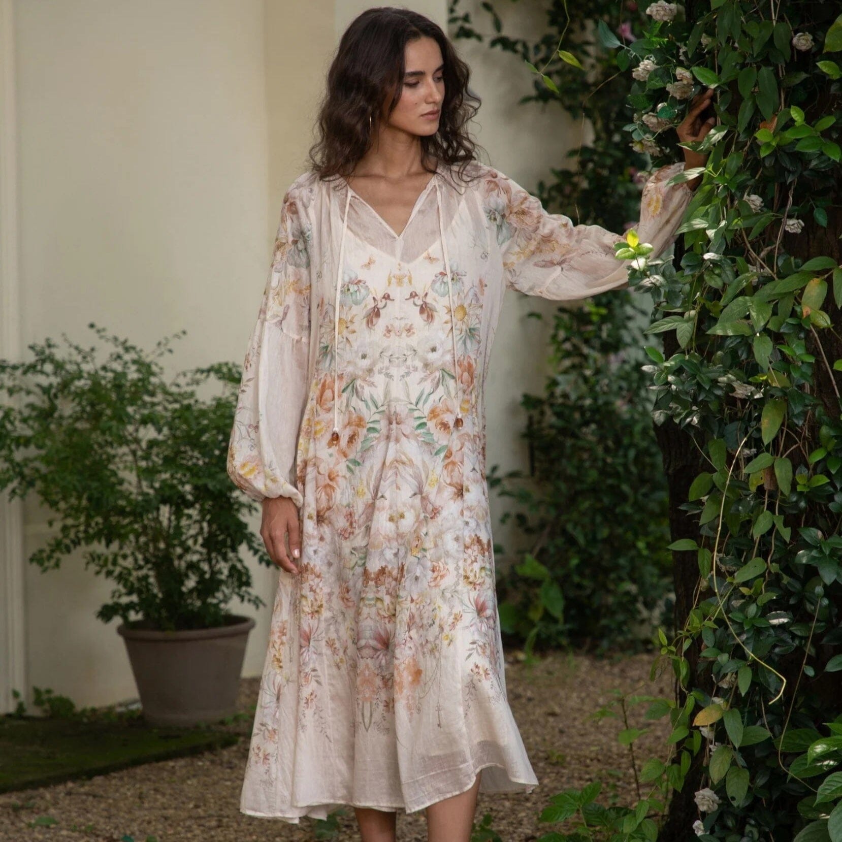 G.D.S. Atticus Long Sleeve Printed Dress G.D.S.