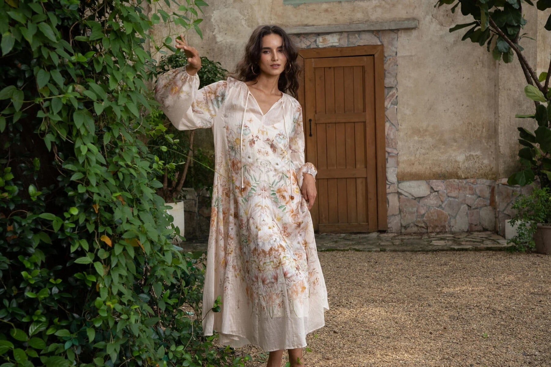 G.D.S. Atticus Long Sleeve Printed Dress G.D.S.