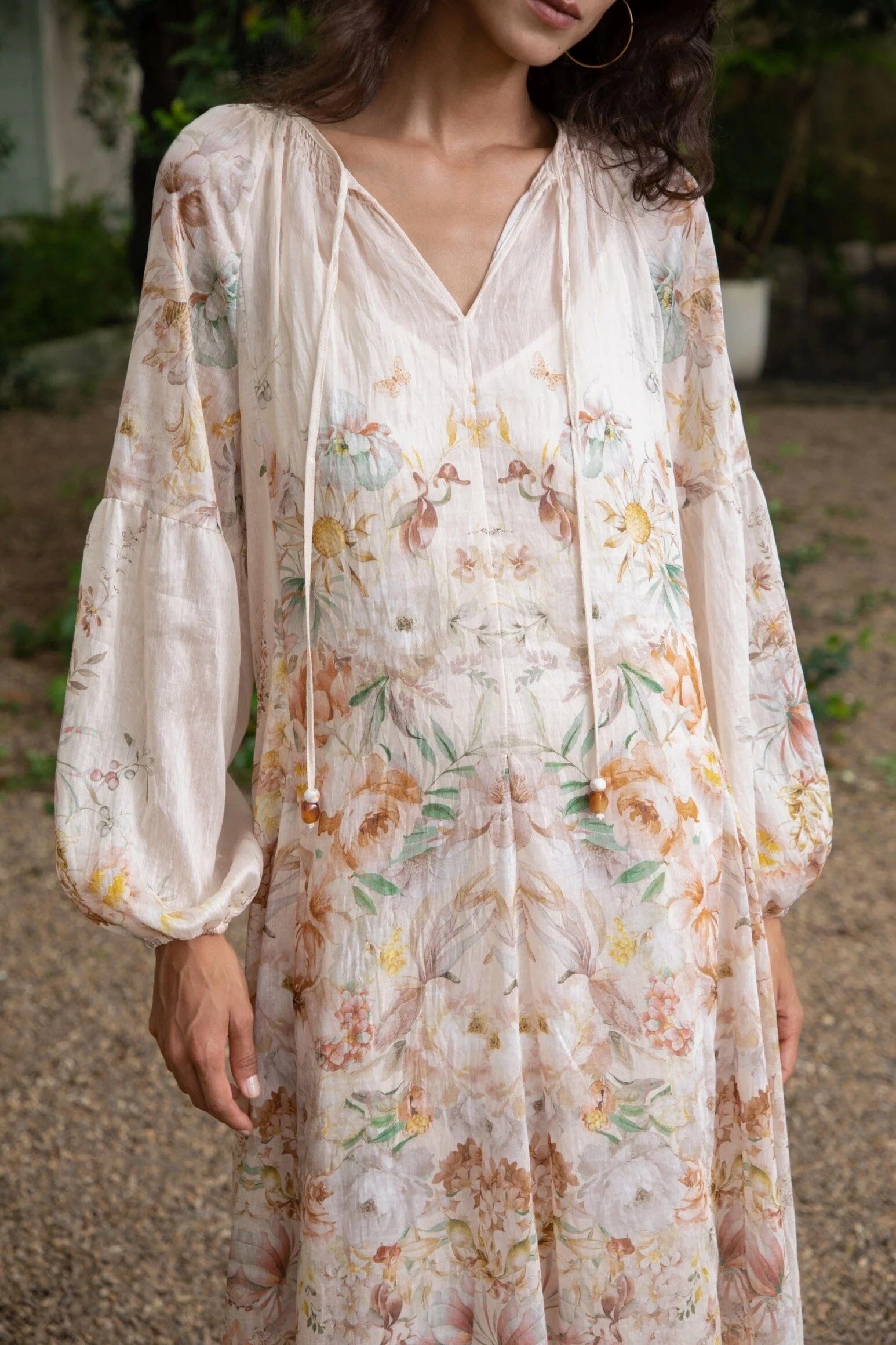 G.D.S. Atticus Long Sleeve Printed Dress G.D.S.
