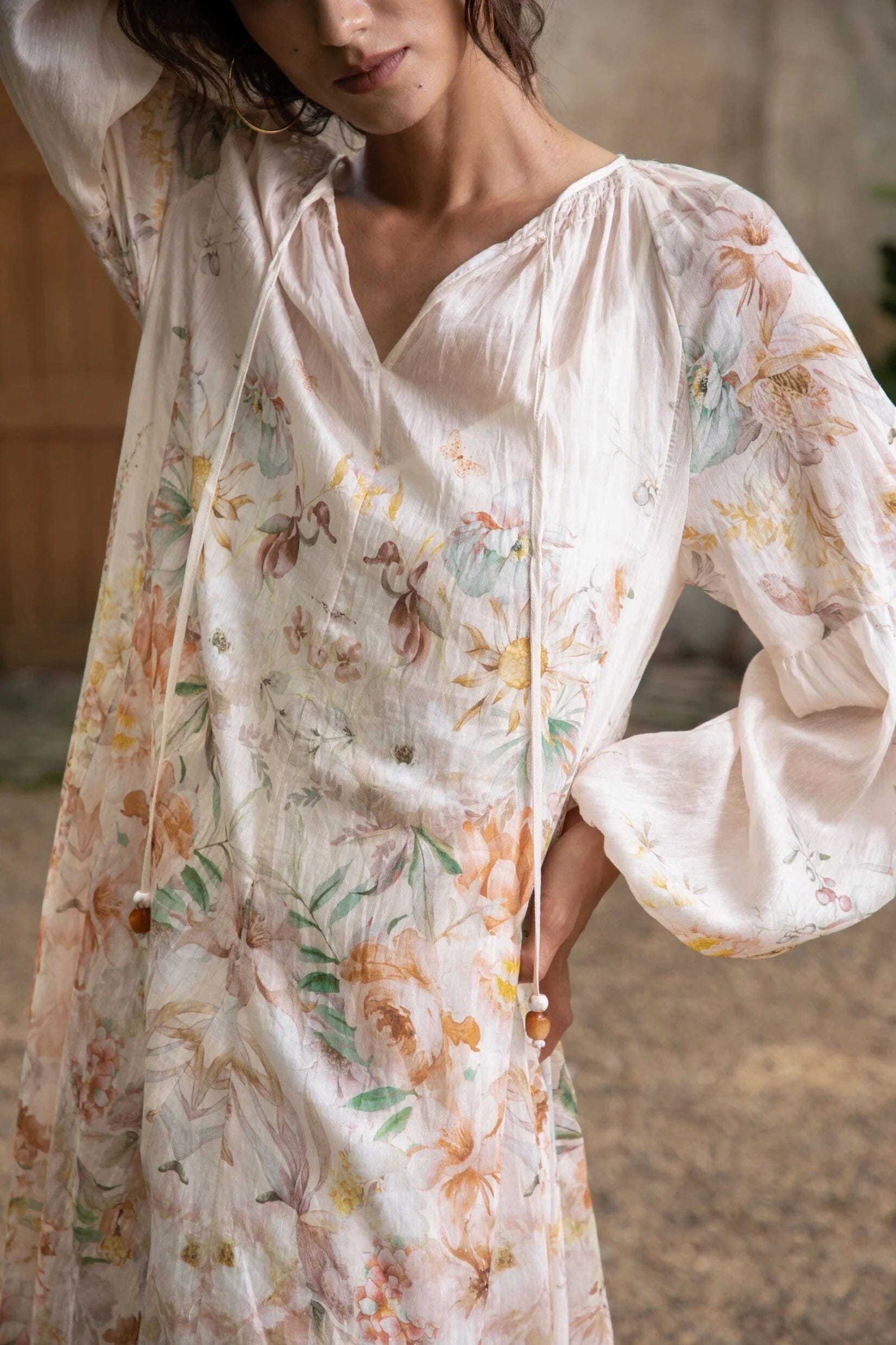 G.D.S. Atticus Long Sleeve Printed Dress G.D.S.