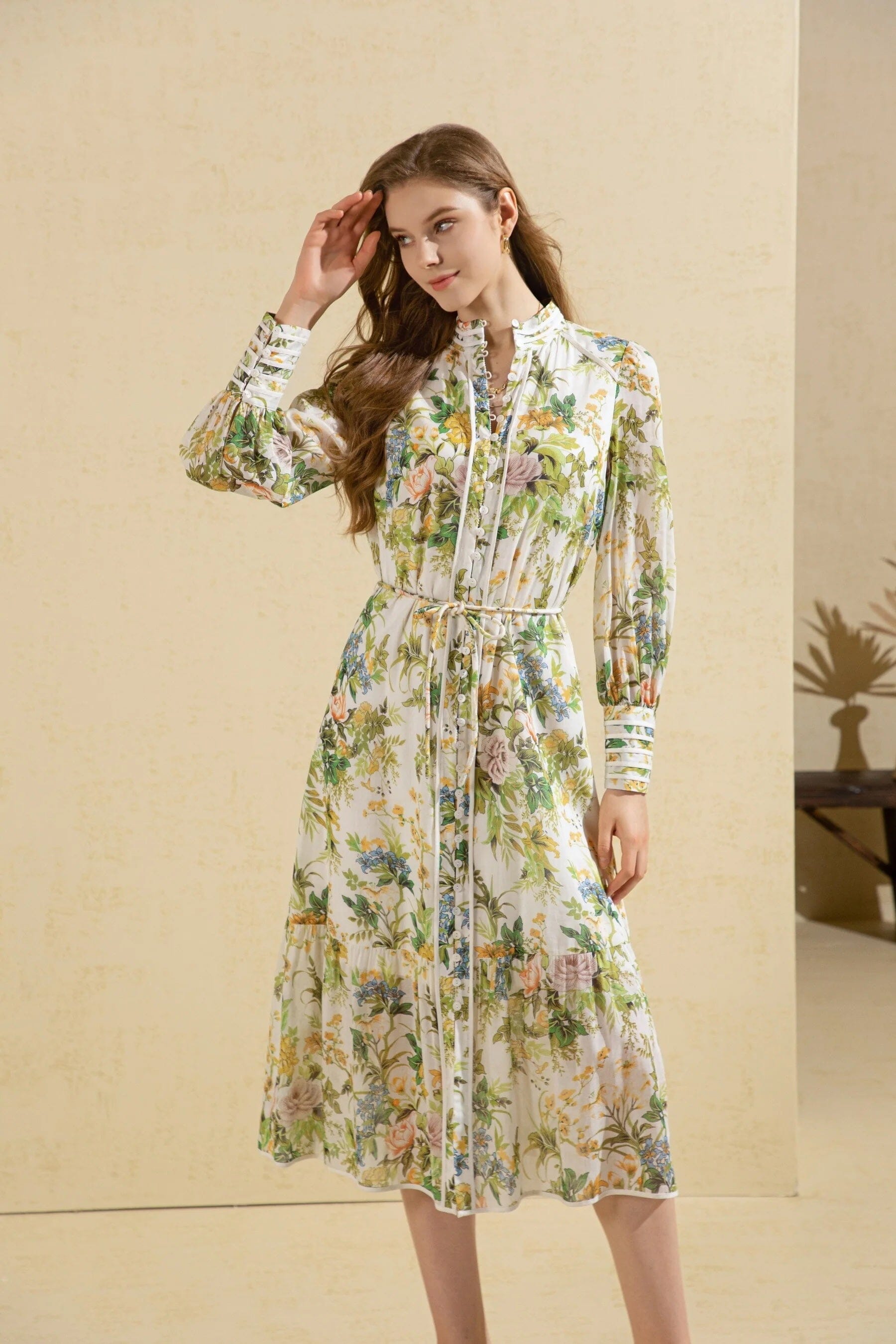 G.D.S. Rosita Printed Long Dress G.D.S.