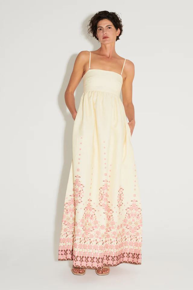 Hansen & Gretel Akacia Maxi Dress - Cream Empress Hansen & Gretel