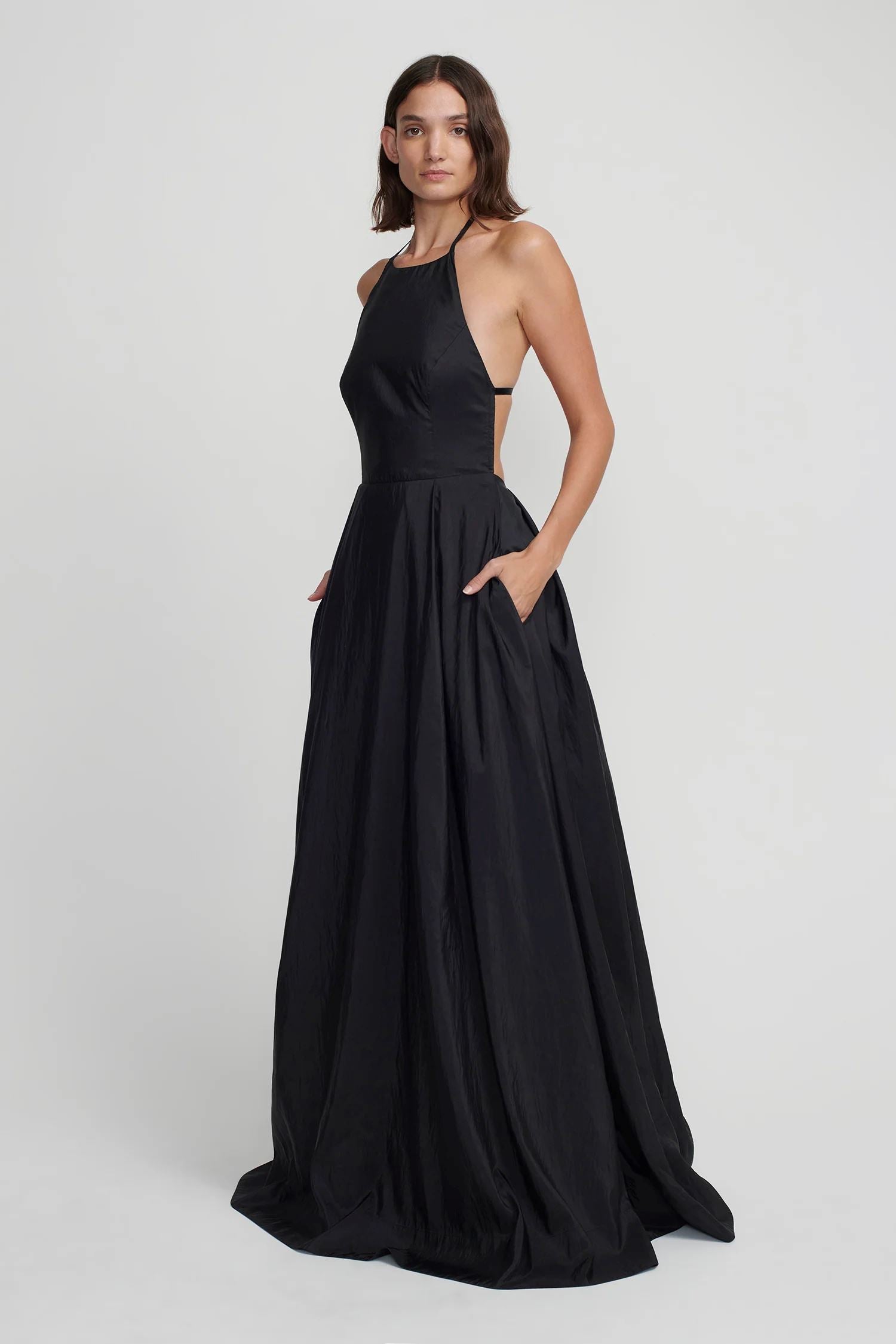 Hansen & Gretel Gilda Gown - Black Hansen & Gretel