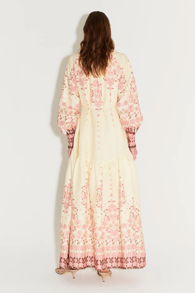 Hansen & Gretel Queenie Maxi Dress - Cream Empress Hansen & Gretel