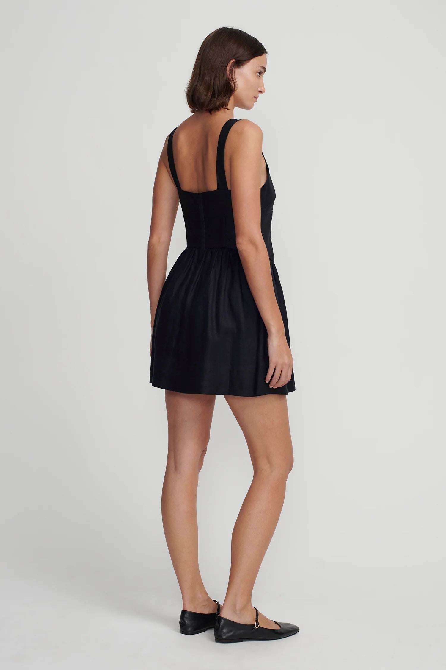 Hansen & Gretel Tiggy Mini Dress - Black Hansen & Gretel