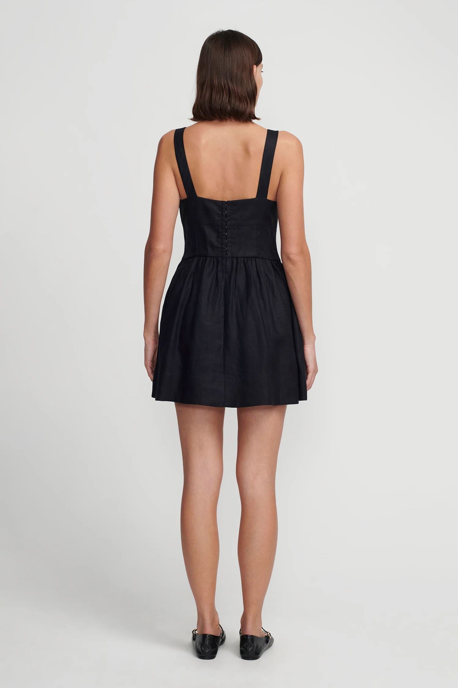 Hansen & Gretel Tiggy Mini Dress - Black Hansen & Gretel