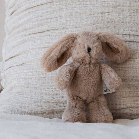 Hugh Rabbit - mini | soft toy Plush Toy and the little dog laughed 